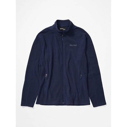 Marmot Fleece Navy NZ - Rocklin Jackets Mens NZ9710436